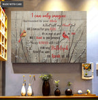 Pretty Cardinal Canvas Wall Art