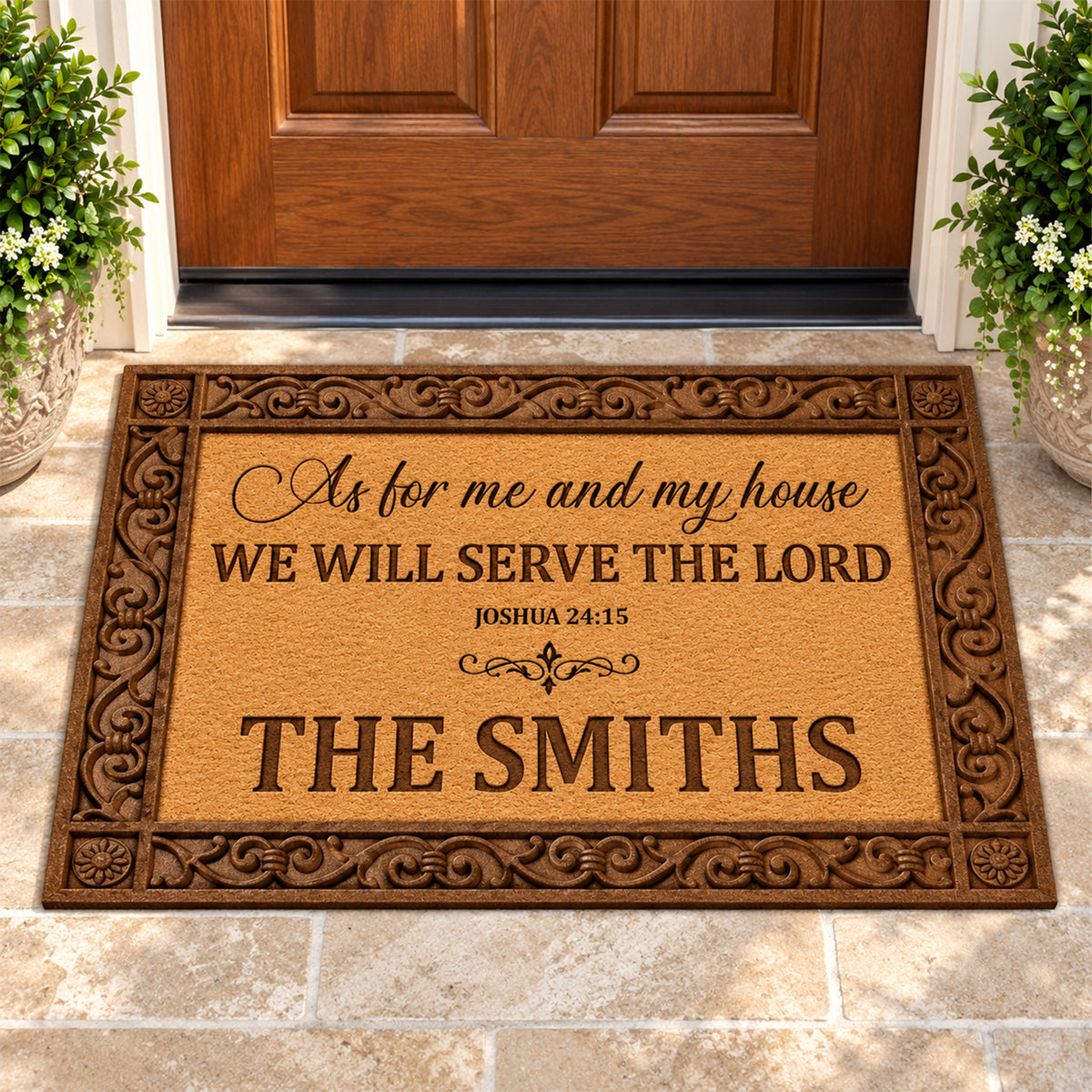 Personalized Family Doormat