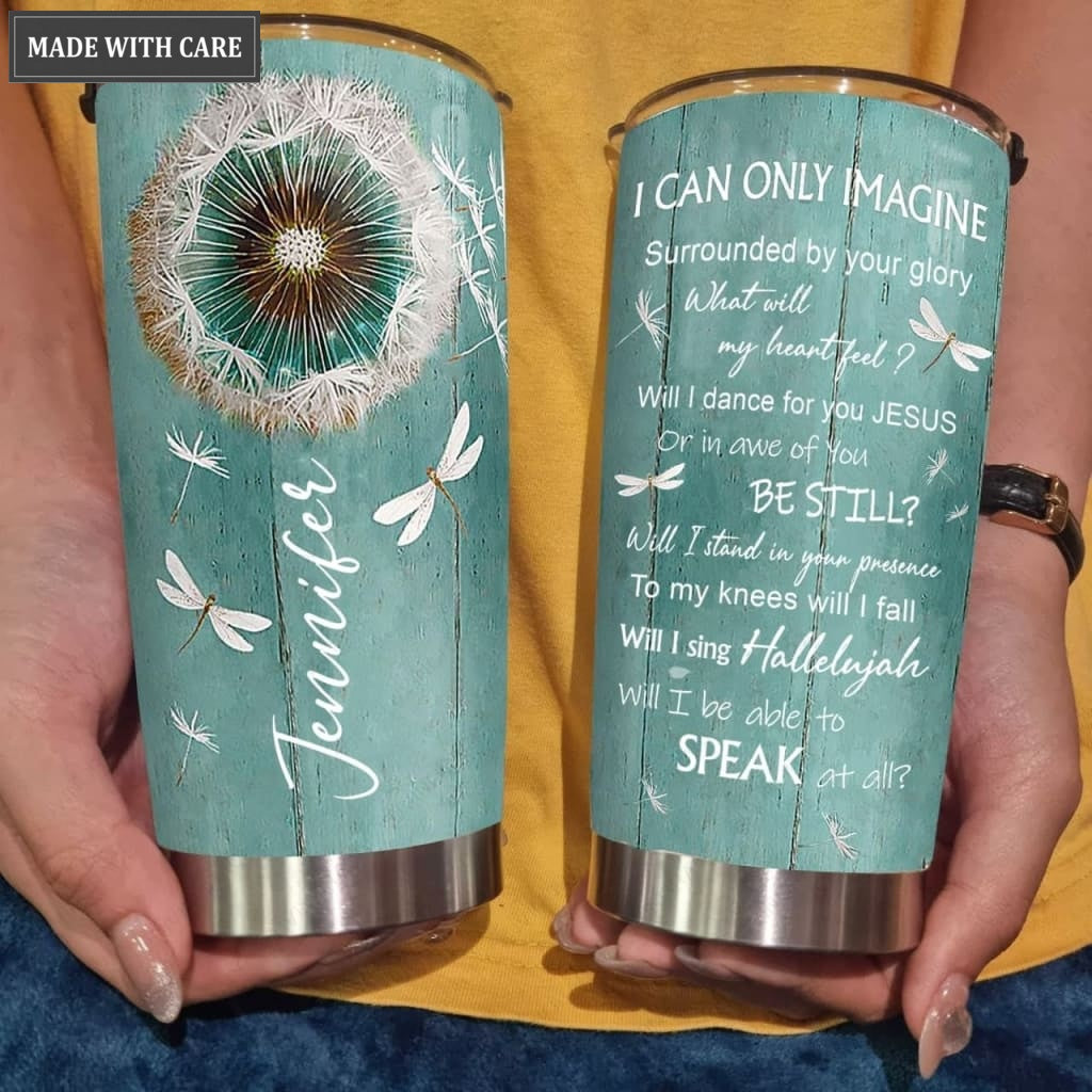 Personalized Surrounded By Your Glory Customized Tumbler