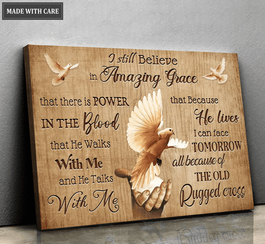 Jesus Amazing Grace Wall Art