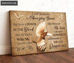 Jesus Amazing Grace Wall Art