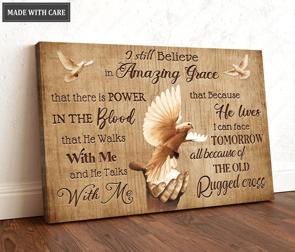Jesus Amazing Grace Wall Art