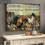 Everyday Is A New Beginning Wall Art
