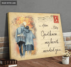 God Knew My Heart Needed You Personalized Wall Art
