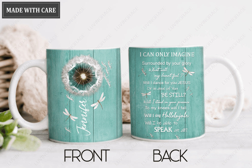 Personalized Dandelion Surrounded By Glory 15oz Mug