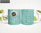 Personalized Dandelion Surrounded By Glory 15oz Mug
