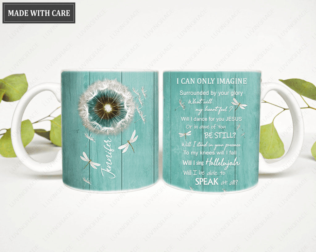 Personalized Dandelion Surrounded By Glory 15oz Mug