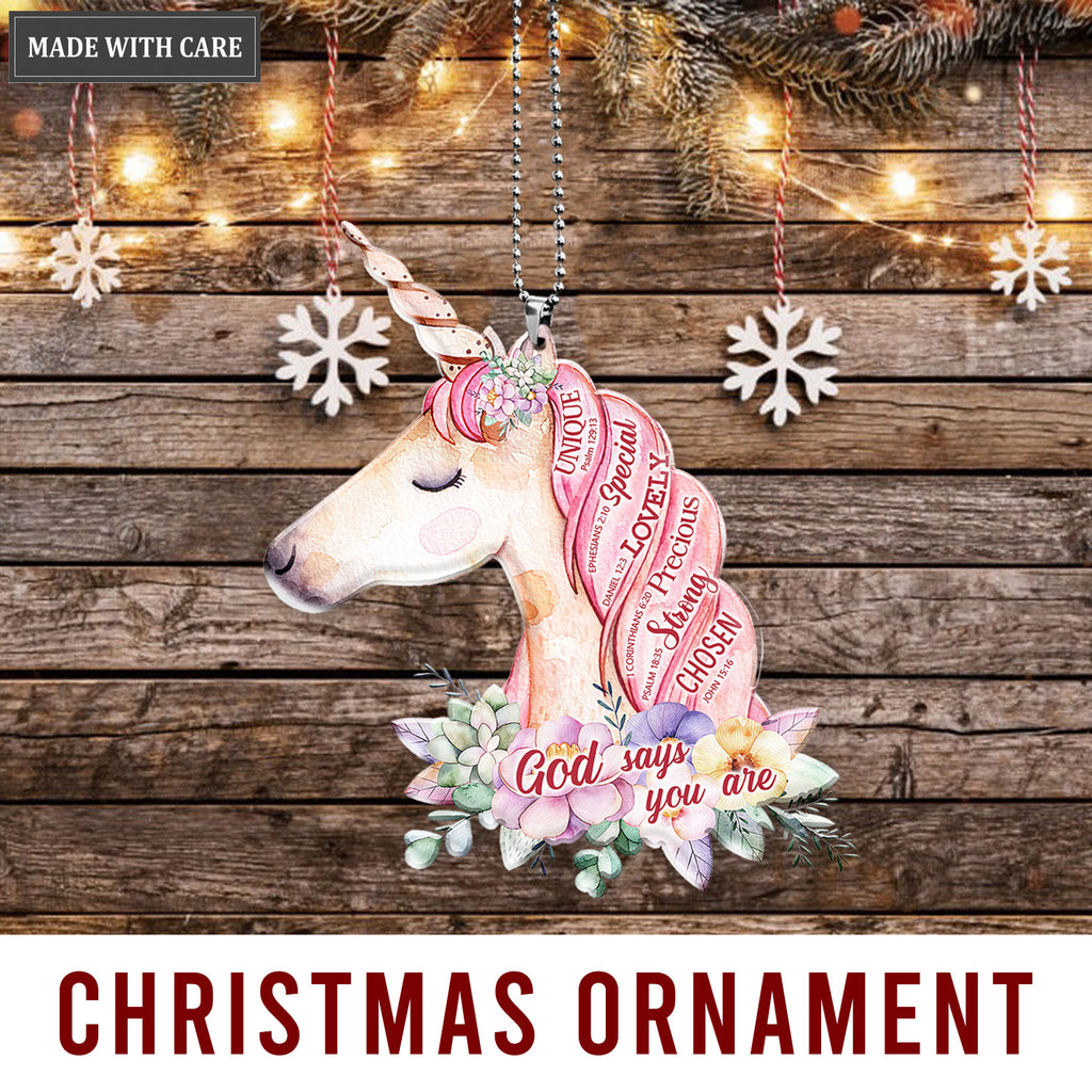 Magical Unicorn You Are Ornament