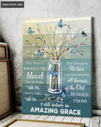 Jar Grace Butterfly Poster And Canvas