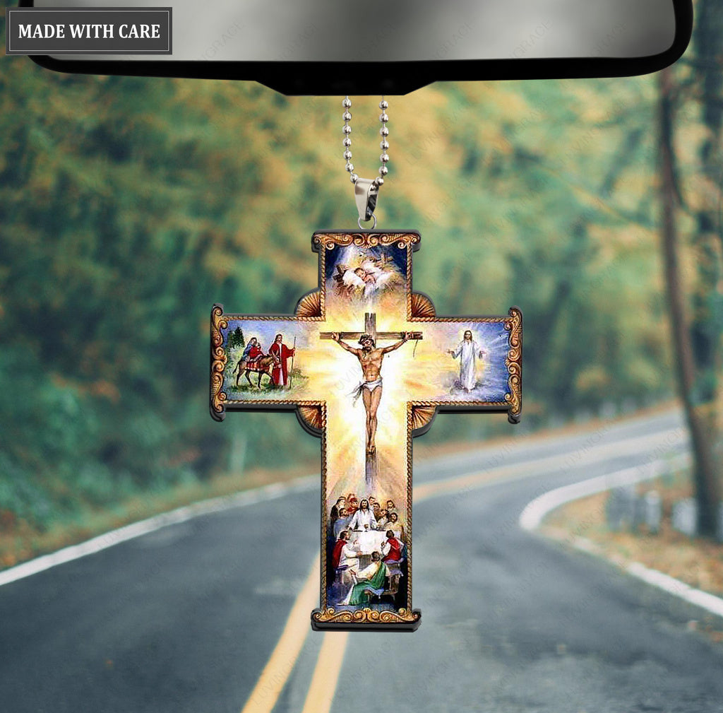 Jesus Cross Ornament