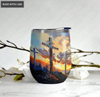 Glory Of Christ Amazing Grace Wine Tumbler