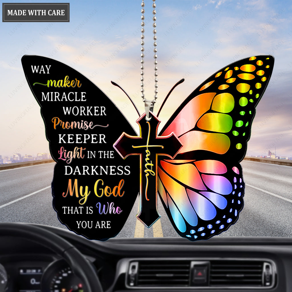 Way Maker Miracle Worker Promise Keeper Ornament