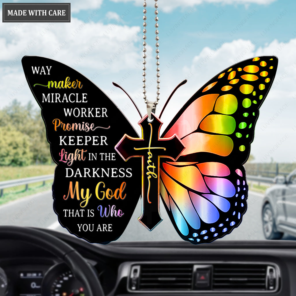 Way Maker Miracle Worker Promise Keeper Ornament