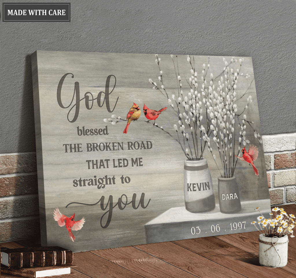Personalized Willow God Blessed Wall Art