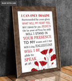 Retro Vintage Poppies Wall Art