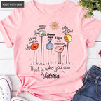 Personalized Singing Choir Waymaker Tshirt