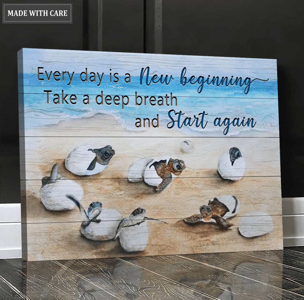Little Turtles New Beginning Wall Art