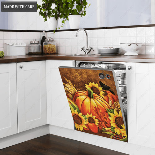 Autumn Is Coming Dishwasher Magnet Cover