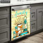 Kitchen Dishwasher Magnet Cover For Family