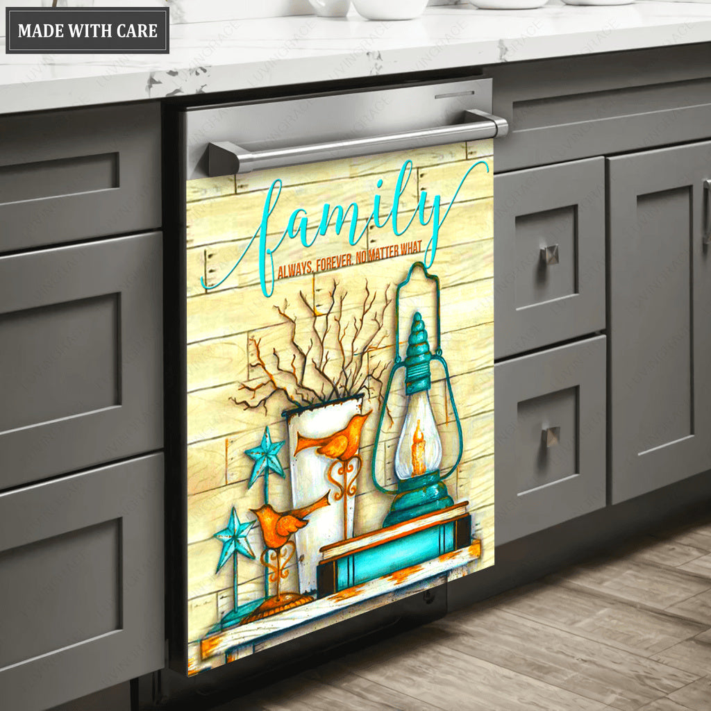 Kitchen Dishwasher Magnet Cover For Family