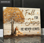 Autumn Tree Fall For Jesus Wall Art