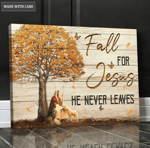 Autumn Tree Fall For Jesus Wall Art