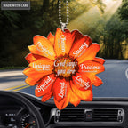 Orange Gazania God Says You Are Ornament