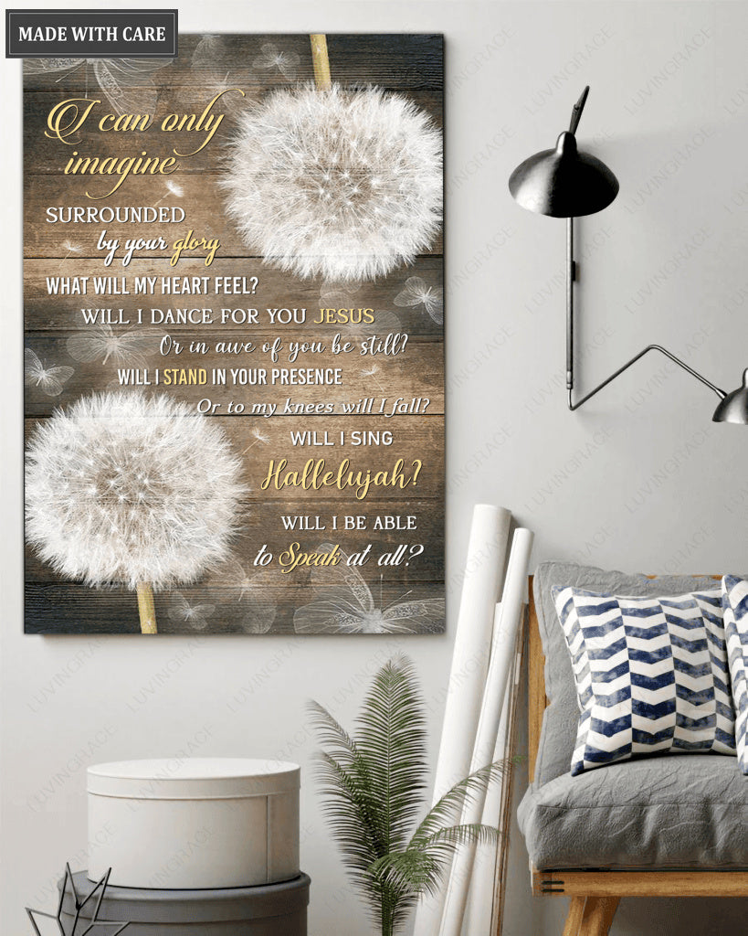 Up Down Dandelion Glory Wall Art