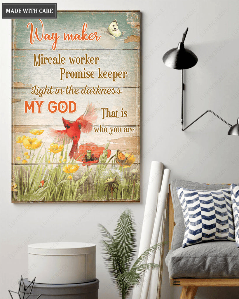 Wild Fauna Flower Waymaker Wall Art