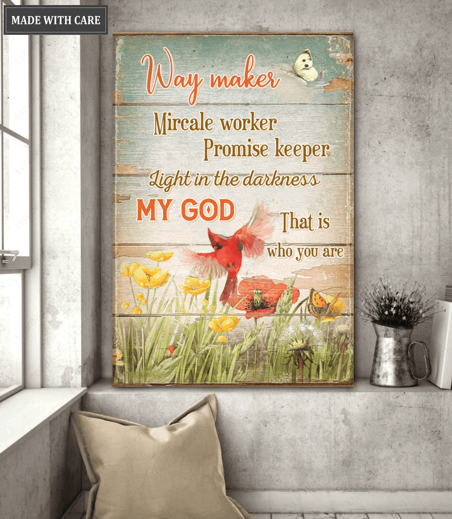 Wild Fauna Flower Waymaker Wall Art