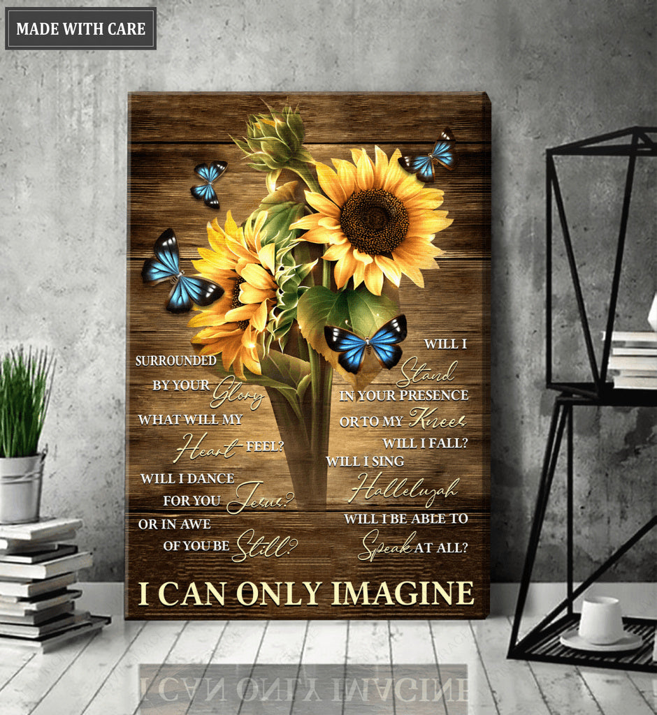 Wooden W Sunflowers Surrounded By Glory