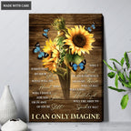 Wooden W Sunflowers Surrounded By Glory