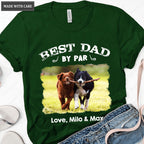 Custom Dog Photo Best Dad By Par