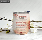 Marriage Prayer Personalized Egg Tumbler