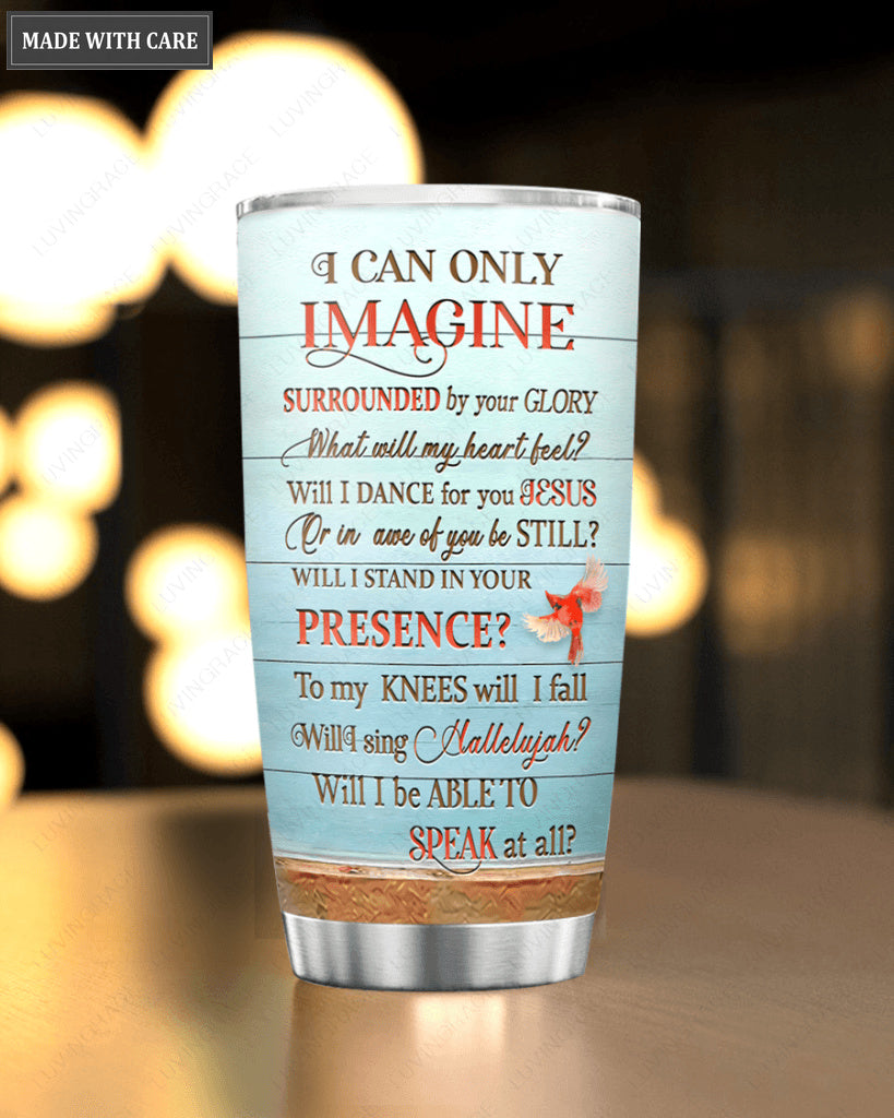 Cardinal Flower Jar By Glory Personalized Tumbler