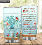 Cardinal Flower Jar By Glory Personalized Tumbler