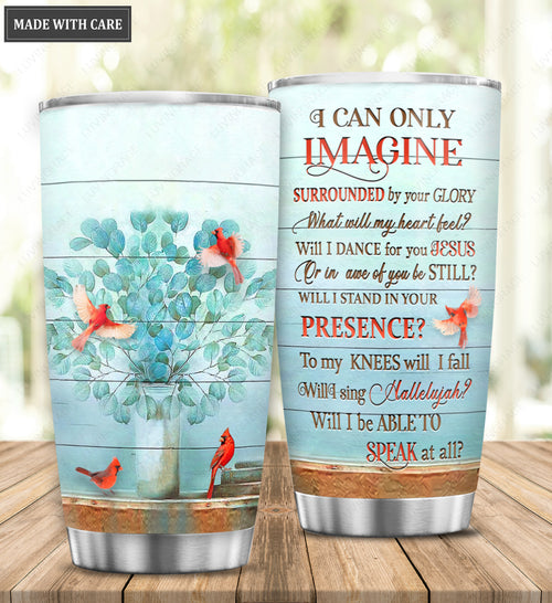 Cardinal Flower Jar By Glory Personalized Tumbler