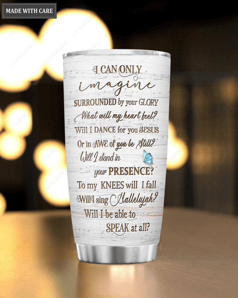 Cross By Glory Personalized Tumbler