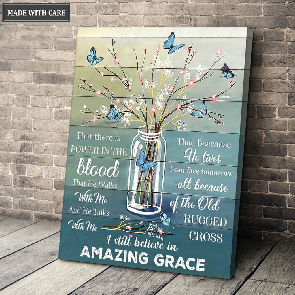 Jar Waymaker Butterfles Wall Art