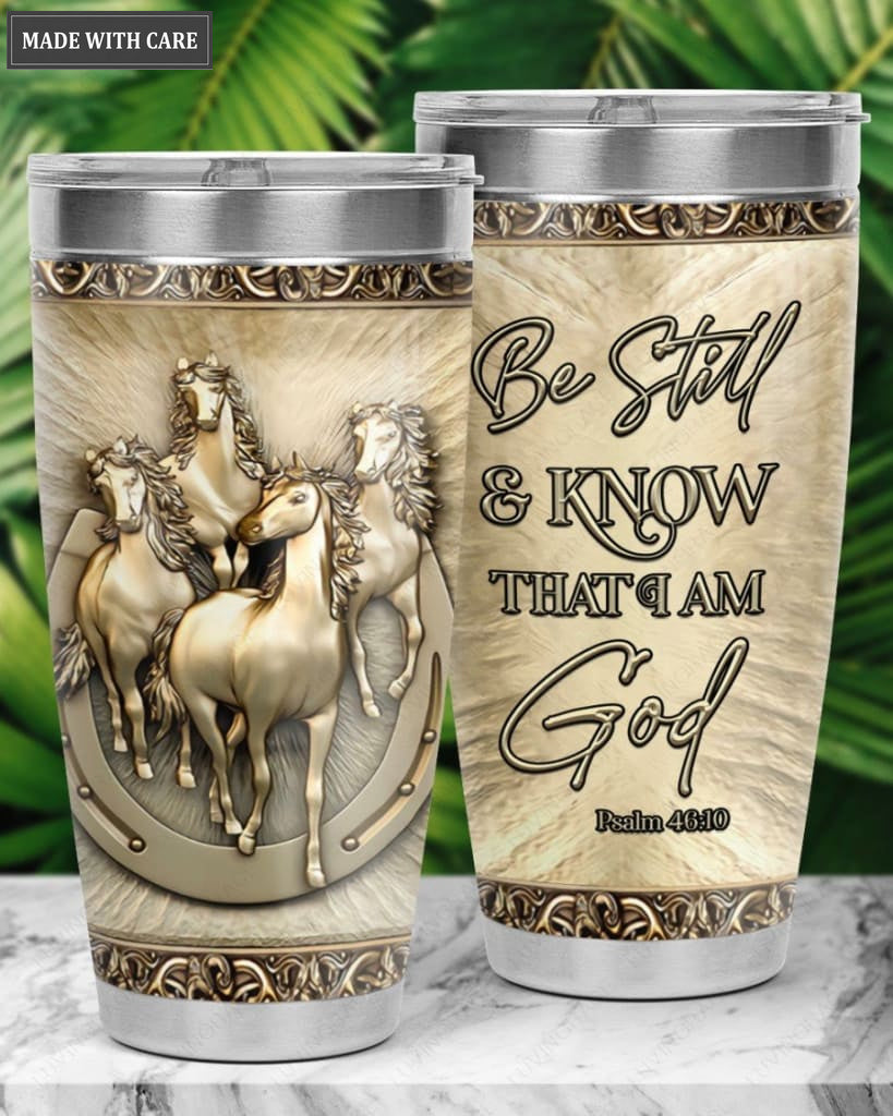 Just Know Him Horses Tumbler