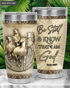 Just Know Him Horses Tumbler