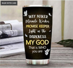 Knight Way Maker Personalized Tumbler