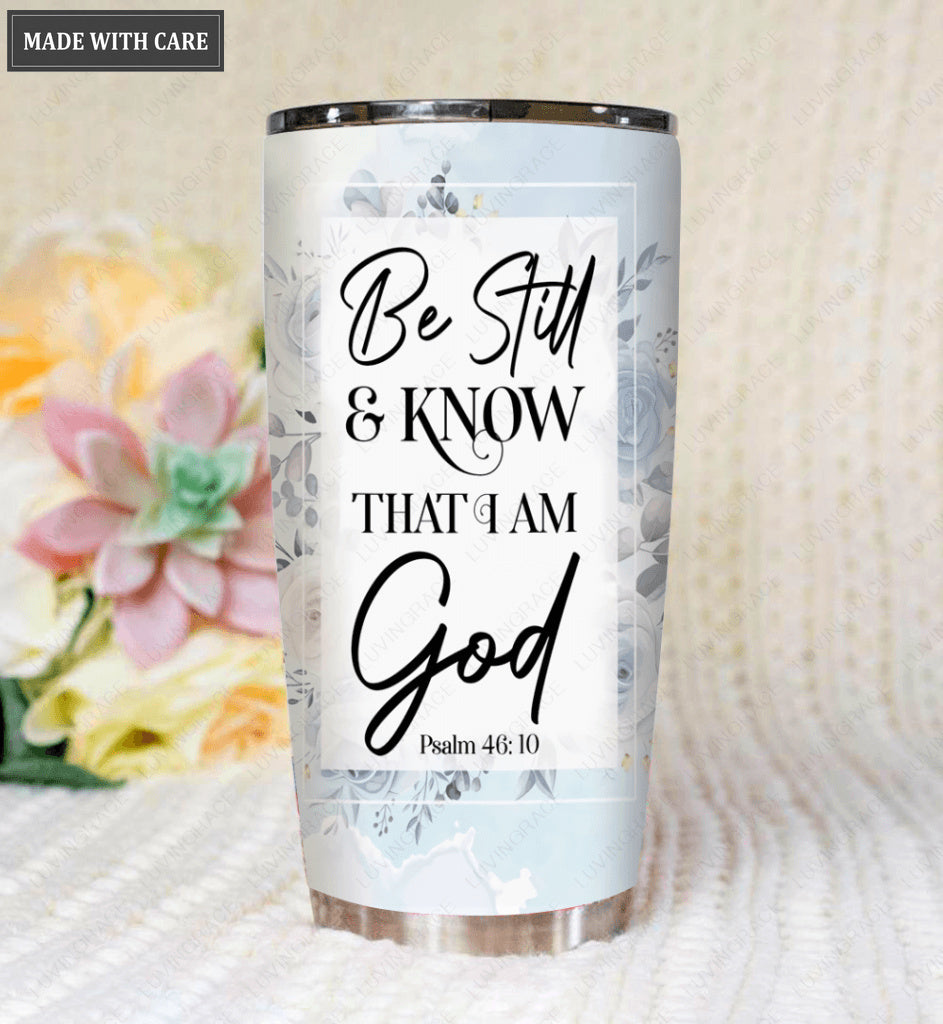 Personalized Horse Light Be Still Tumbler