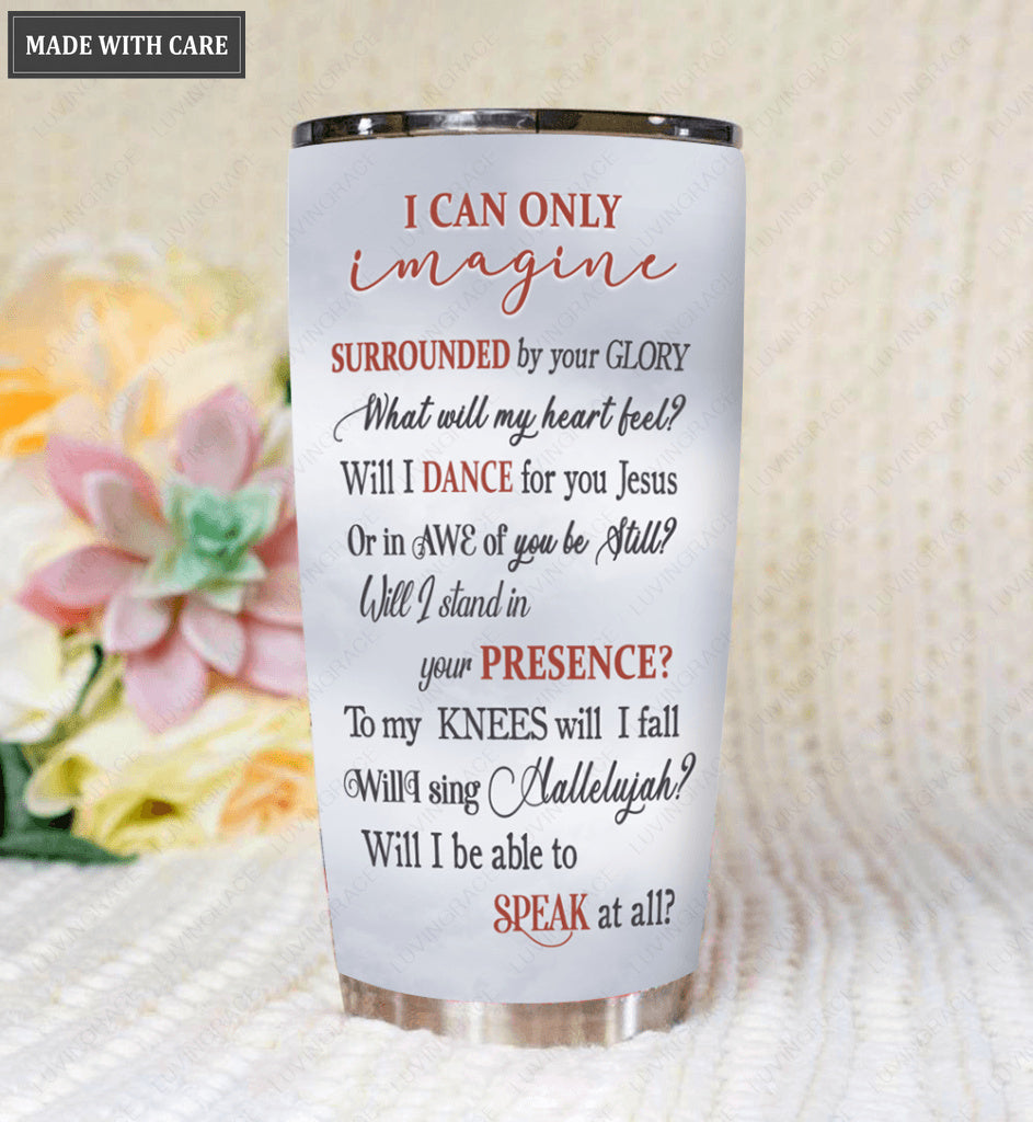 Personalized Take My Hand Glory Tumbler