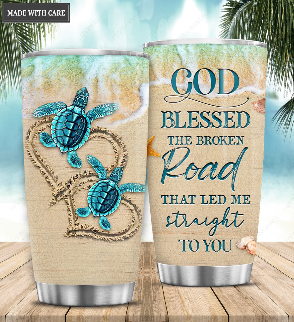 Personalized Tumbler God Bless