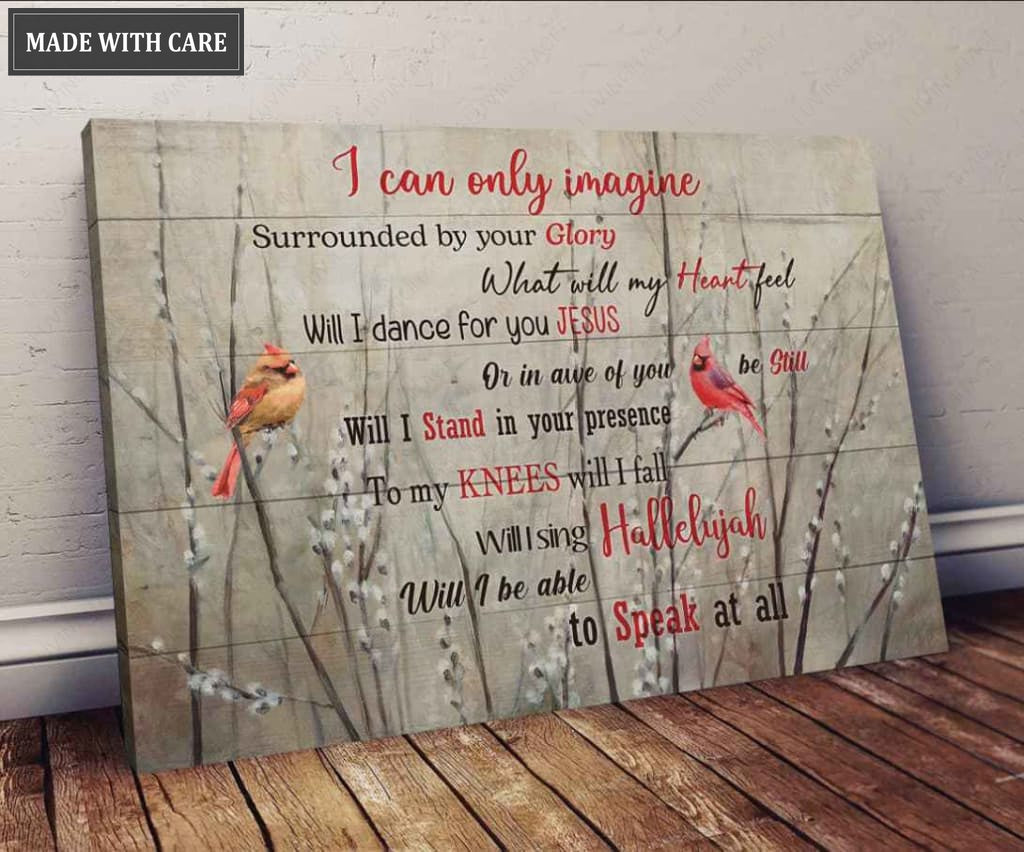 Pretty Cardinal Canvas Wall Art