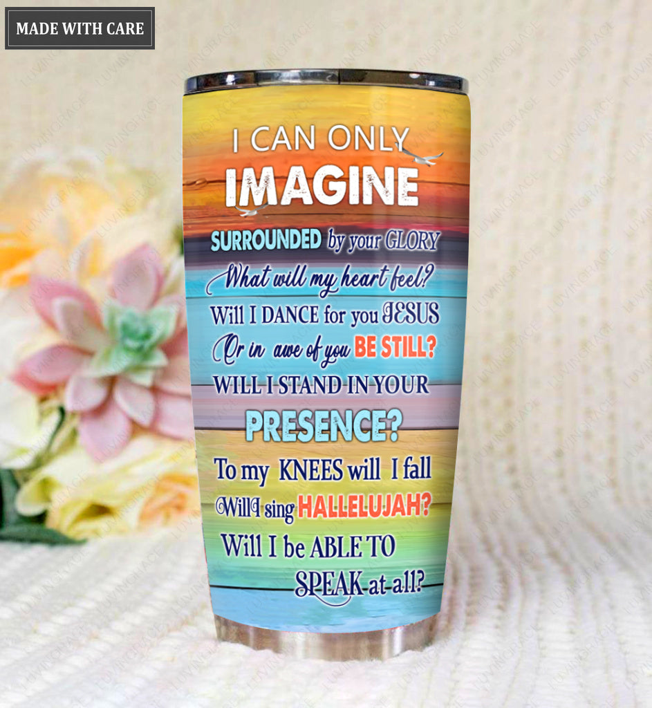 Sunset Cross By Glory Personalized Tumbler