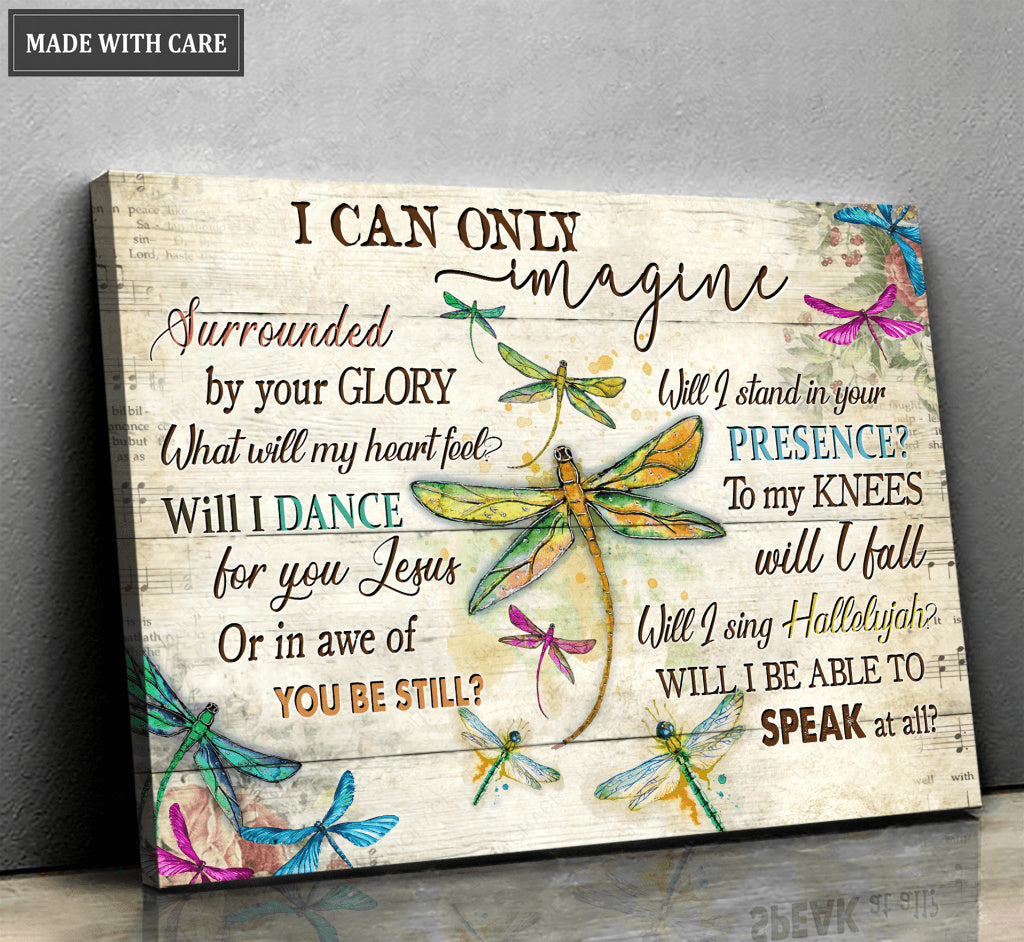These Dragonflies Dream Of His Presence Poster And Canvas