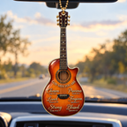 God Says You Are – Christian Faith Guitar Ornament