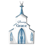 Amazing Grace Church Christian Ornament Gift Christmas Ornament Car Hanging